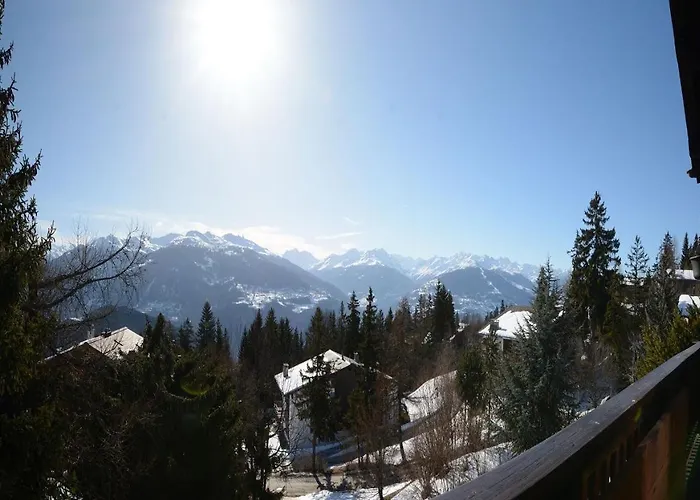 Feline A Avec Vue Sur Les Alpes * Anzère